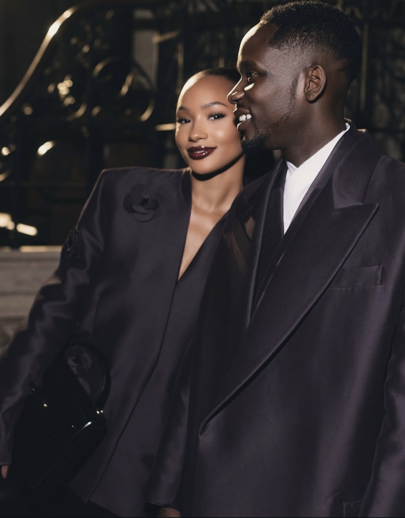 Mr Eazi & Temi Ajibade at Casablanca SS26