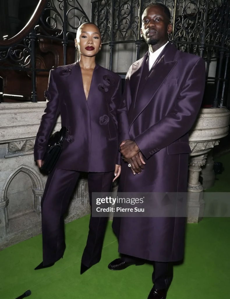 Mr Eazi & Temi Ajibade at Casablanca SS26