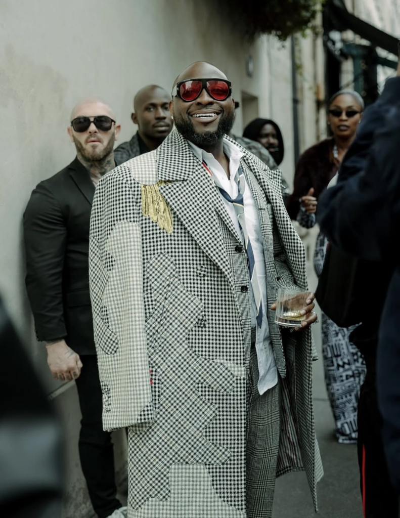 Davido at Thom Browne SS26