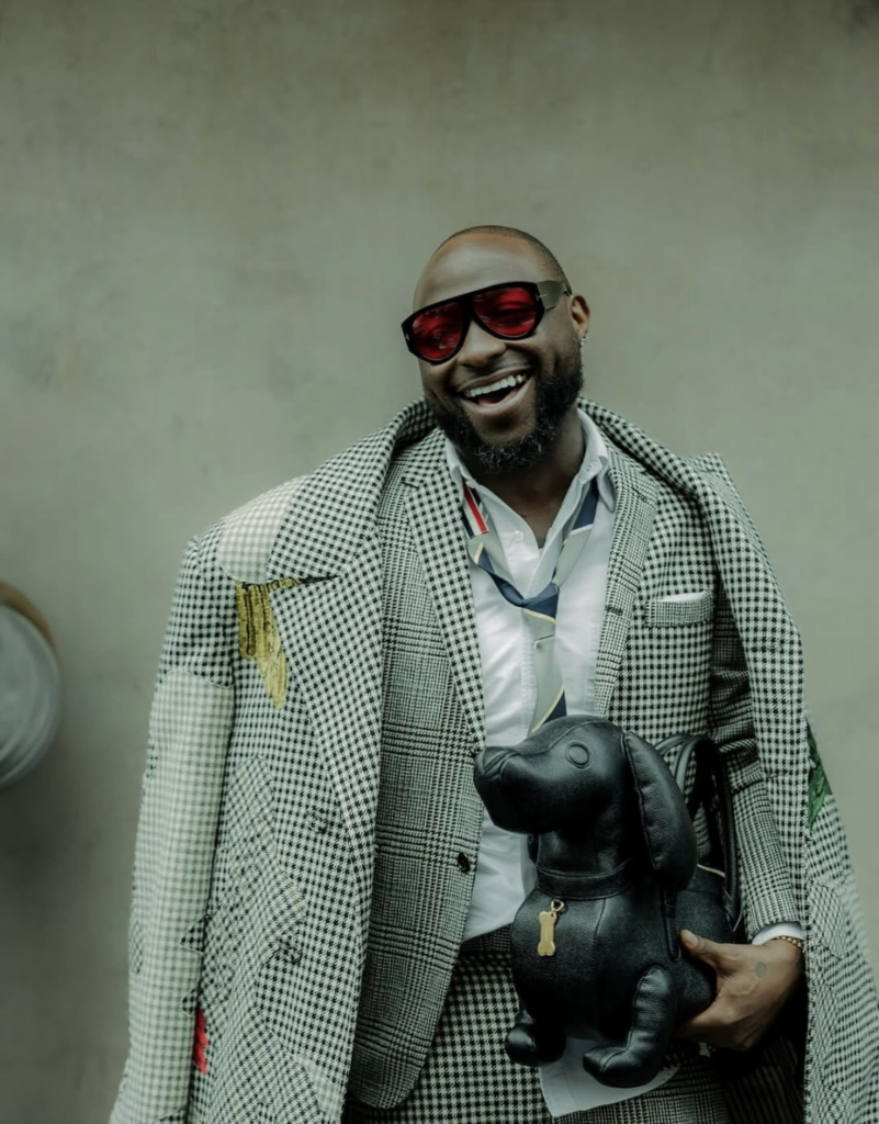 Davido at Thom Browne SS26