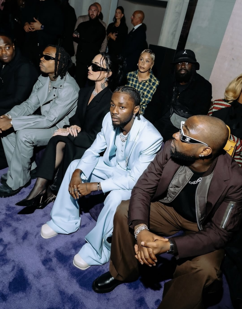 Davido, Omah Lay & Gunna at Musée des Arts Décoratifs