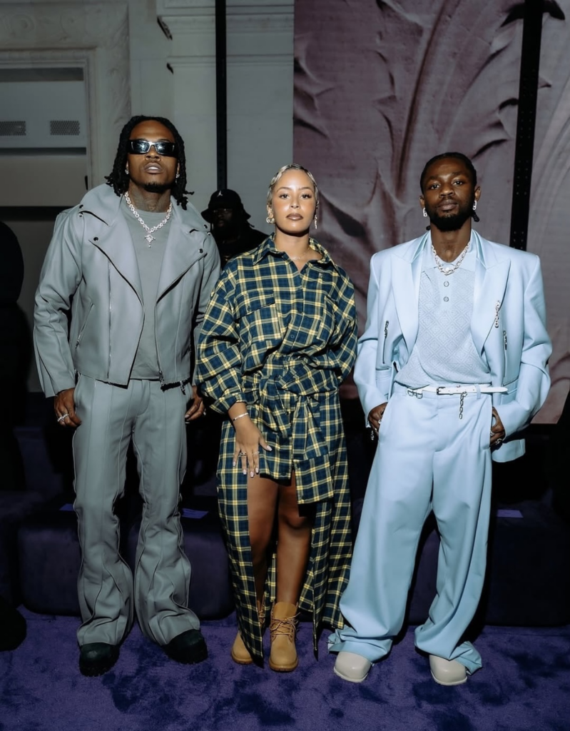 Davido, Omah Lay & Gunna at Musée des Arts Décoratifs