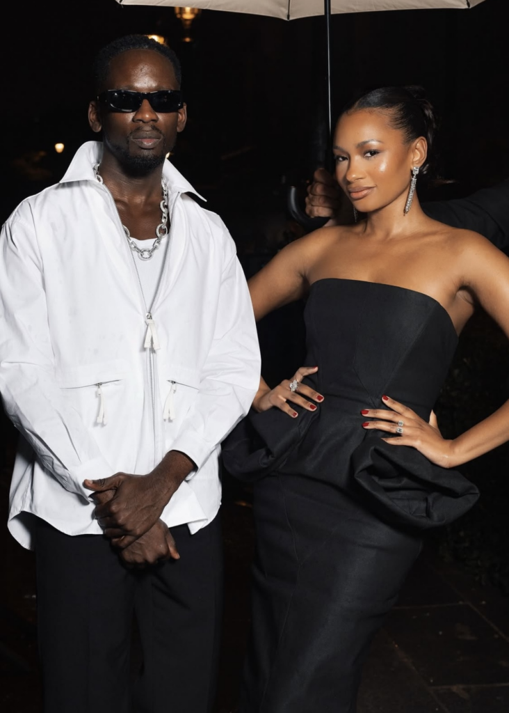 Mr Eazi & Temi Otedola at Messika High Jewellery 2025 Show