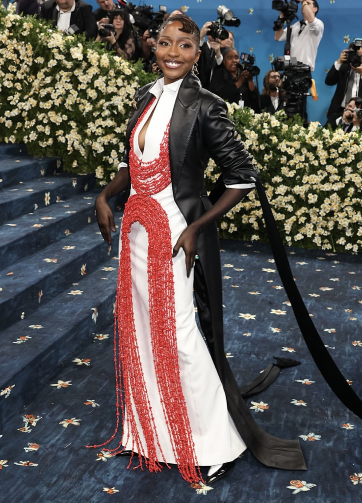 Ayo Edebiri At the Met Gala 2025