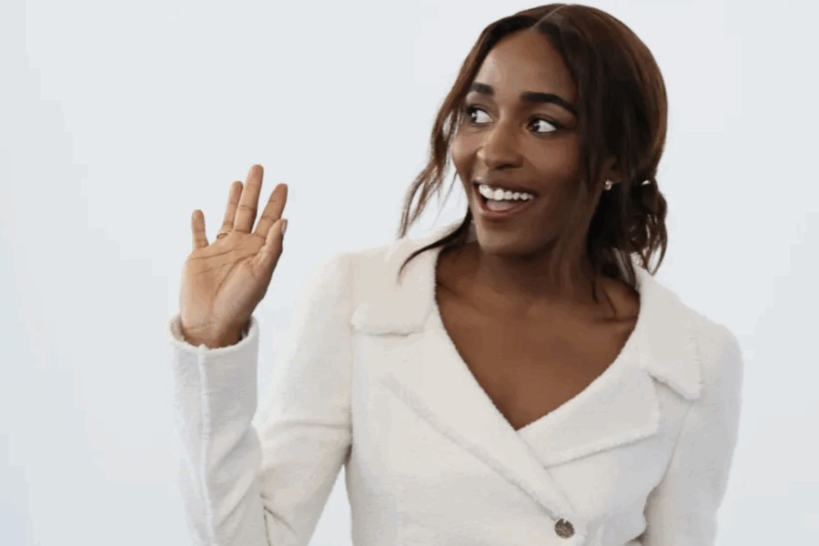 Ayo Edebiri in Chanel at the Venice Film Festival