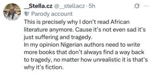 Why Are Nigerian Books Always So Sad?